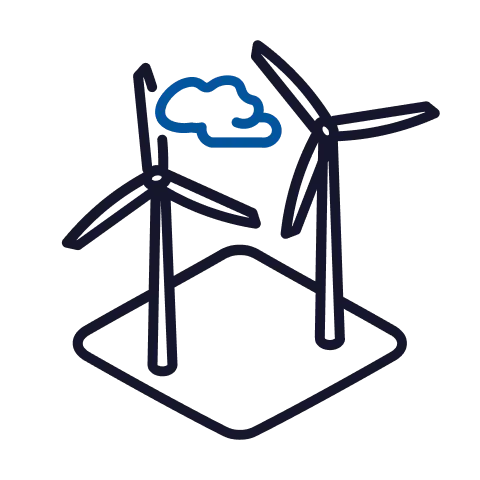 Hoher Anteil erneuerbarer Energien